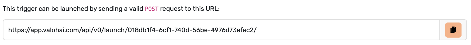 Trigger URL