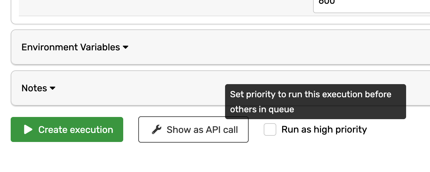 Set priority